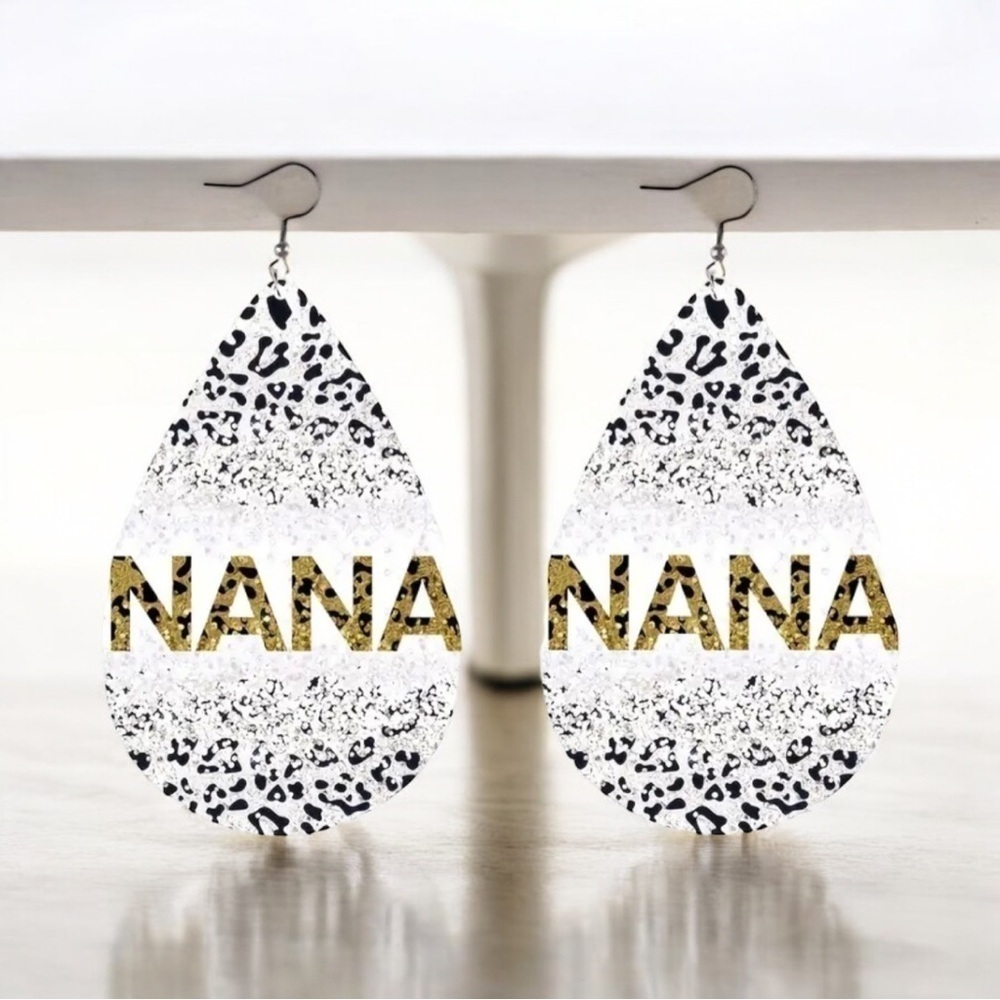 Elevate Your Style with Nana Leopard Teardrop Earrings!